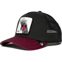goorin-bros-bird-punk-sqwauk-black-and-maroon-trucker-hat