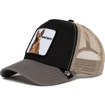goorin-bros-svart-och-gra-tysk-schaferhund-bouncer-truckerkeps