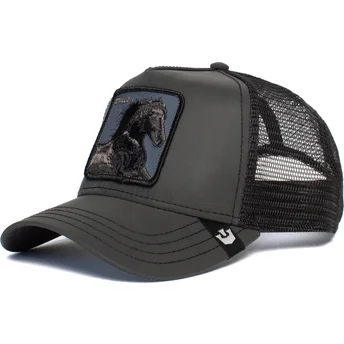 petten-gebogen-zwart-snapback-the-farm-van-goorin-bros