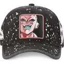 casquette-courbee-noire-ajustable-kid-buu-tag-buu-dragon-ball-capslab