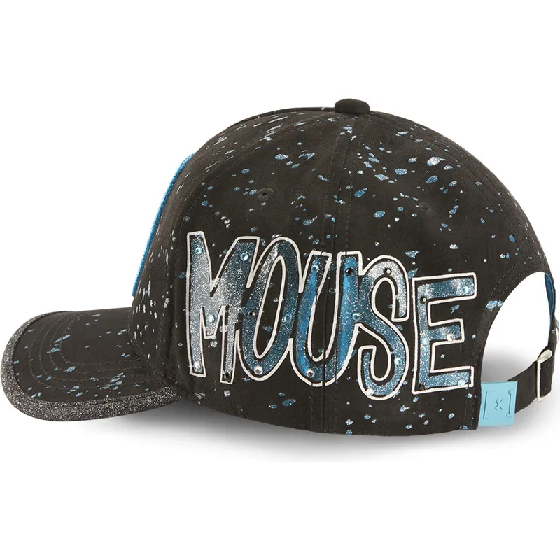 casquette-courbee-noire-ajustable-mickey-mouse-mains-tag-mic-disney-capslab