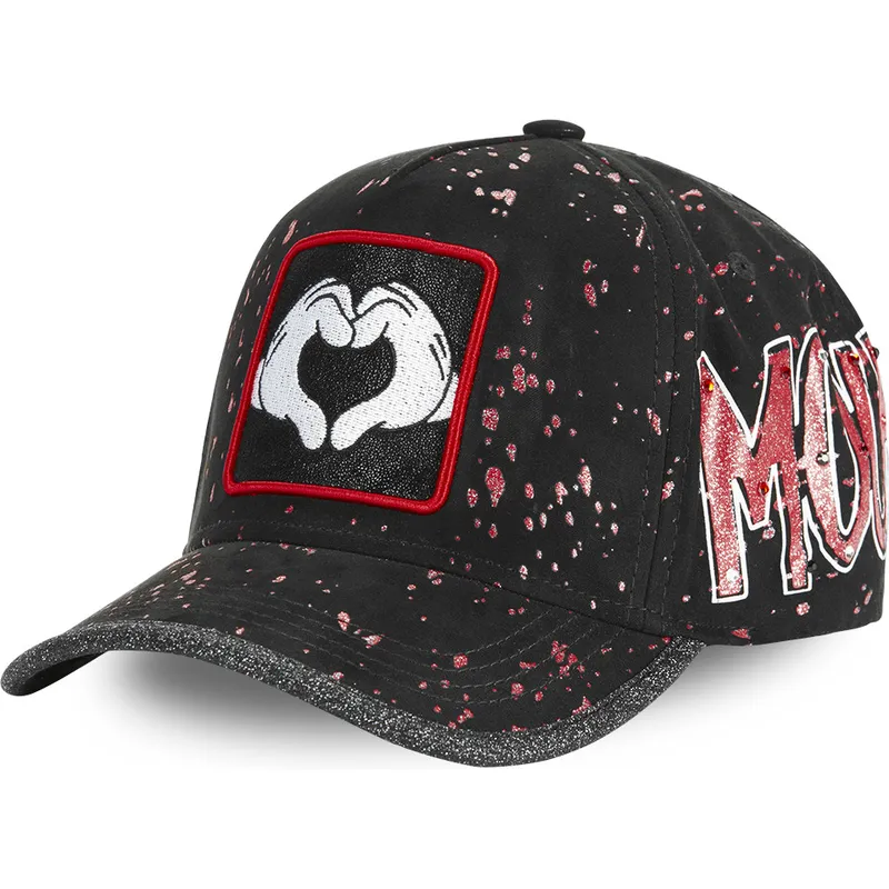petten-gebogen-zwart-verstelbaar-manos-corazon-tag-mic2-mickey-mouse-disney-van-capslab