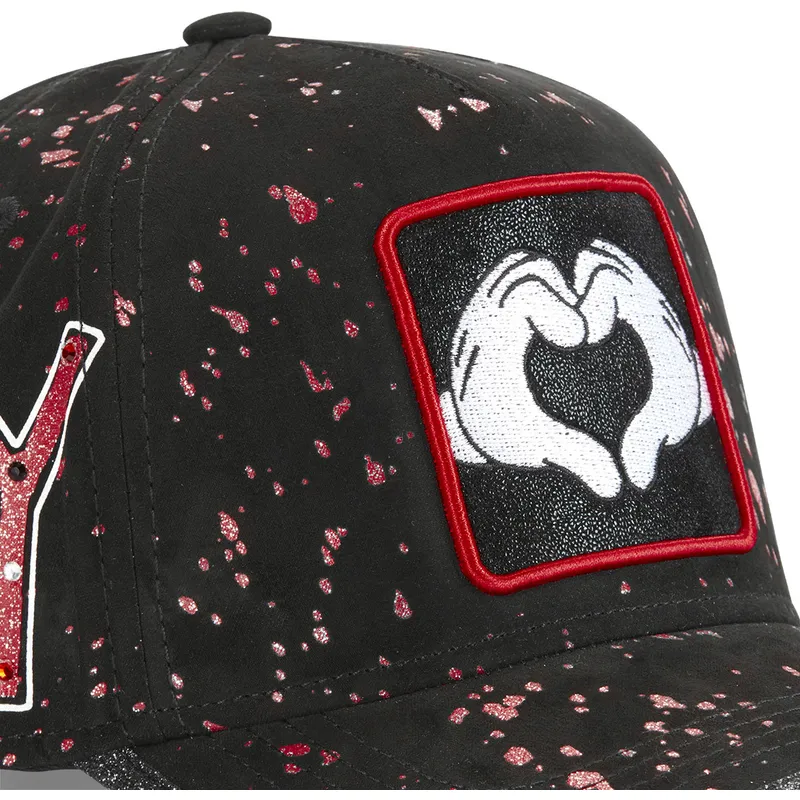 petten-gebogen-zwart-verstelbaar-manos-corazon-tag-mic2-mickey-mouse-disney-van-capslab