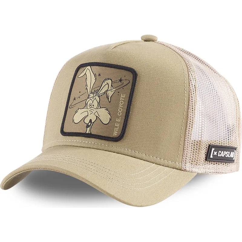 petten-gebogen-bruin-snapback-coyote-looney-tunes-van-capslab