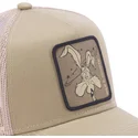petten-gebogen-bruin-snapback-coyote-looney-tunes-van-capslab