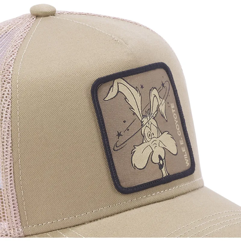 petten-gebogen-bruin-snapback-coyote-looney-tunes-van-capslab