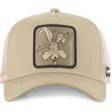 casquette-trucker-marron-coyote-loo-coy1-looney-tunes-capslab