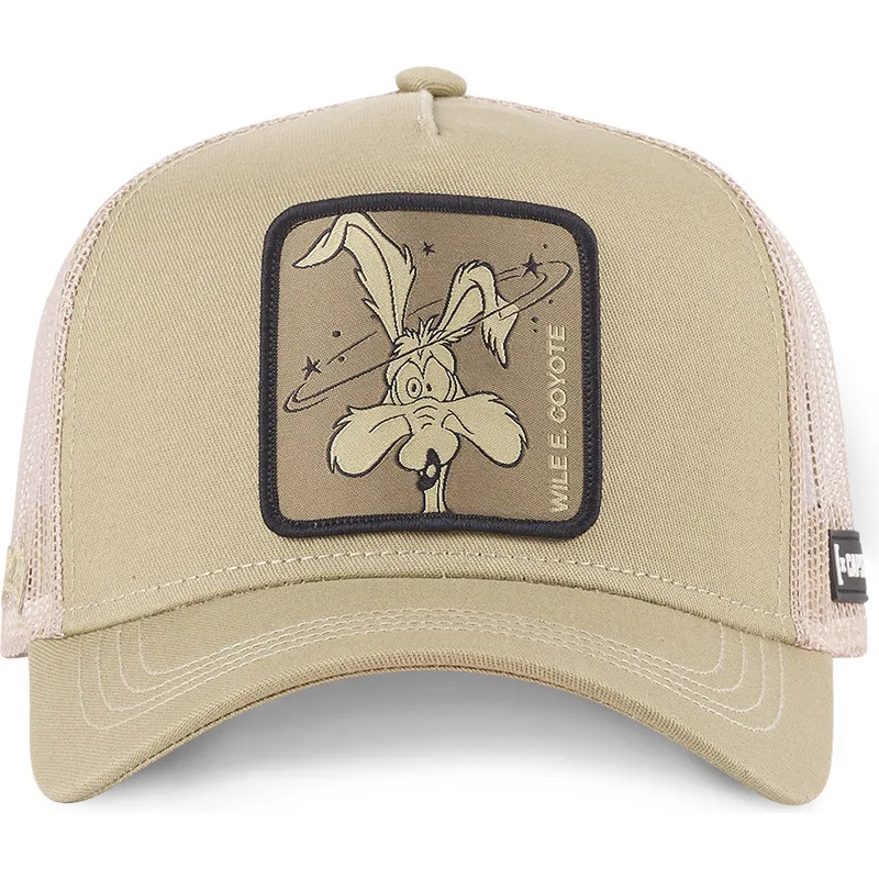 petten-gebogen-bruin-snapback-coyote-looney-tunes-van-capslab