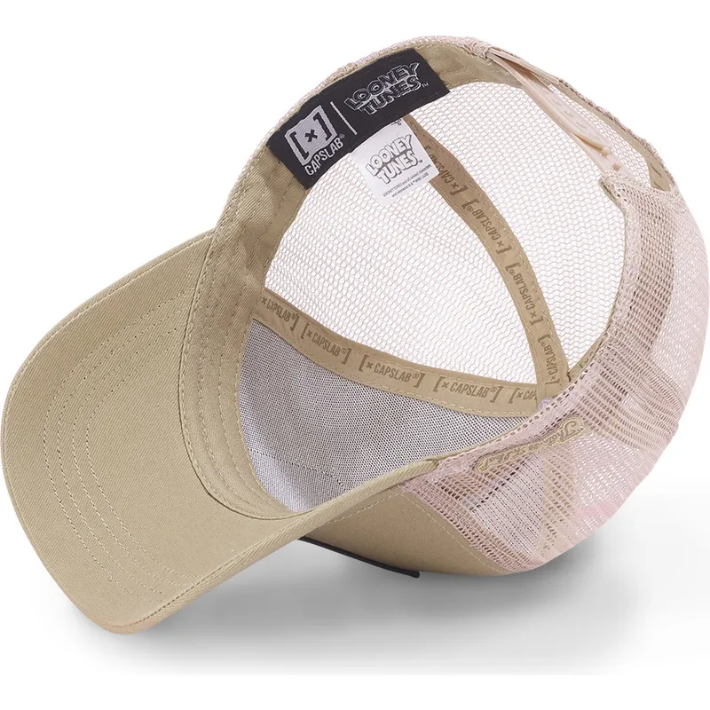 petten-gebogen-bruin-snapback-coyote-looney-tunes-van-capslab