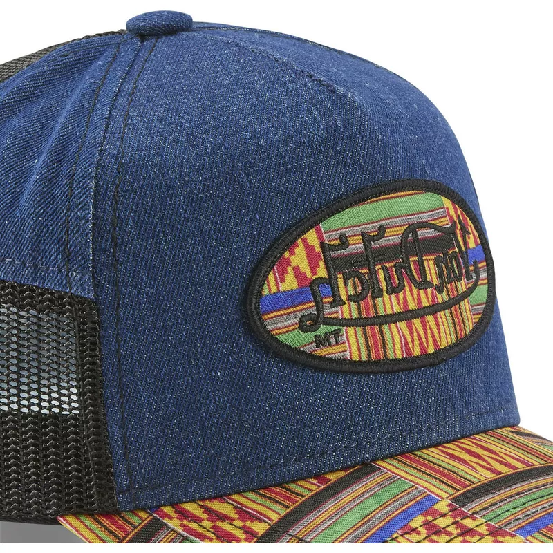 von-dutch-atru-wax-blue-trucker-hat