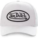 casquette-trucker-blanche-col-whi-von-dutch