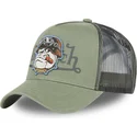 casquette-trucker-verte-chien-bulldog-bull-k-von-dutch