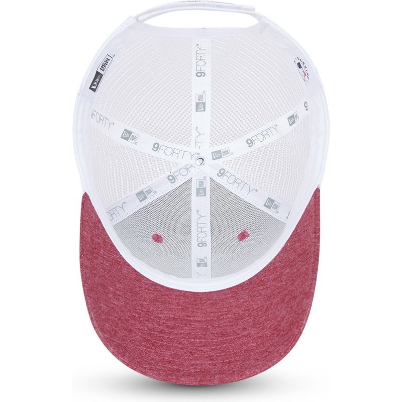 Gorra trucker roja y blanca 9FORTY Home Field de Boston Red Sox MLB de