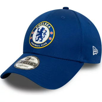 Gorra curva azul snapback 9FORTY Chelsea Football Club de New Era
