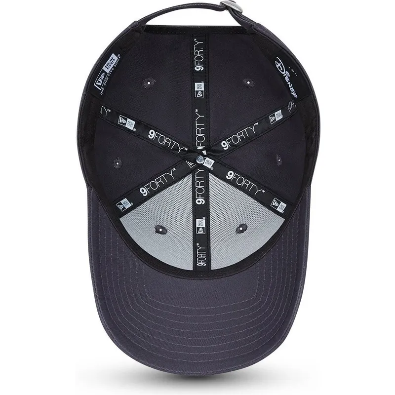 cap-gebogen-gray-adjustable-strap-9forty-van-new-era cap-gebogen-gray-adjustable-strap-9forty-van-new-era
