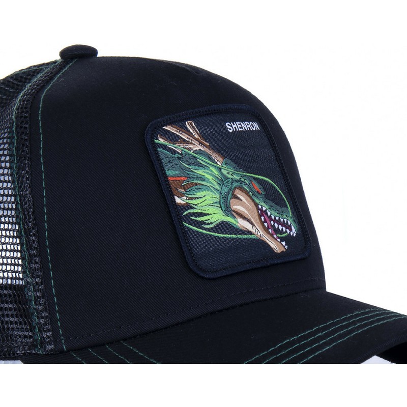 capslab-shenron-shen3-dragon-ball-black-trucker-hat