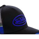 von-dutch-blue-logo-neo-blu-black-trucker-hat