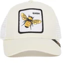 casquette-trucker-blanche-abeille-queen-bee-goorin-bros