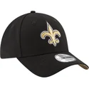 cappellino-visiera-curva-nero-regolabile-9forty-the-league-di-new-orleans-saints-nfl-di-new-era