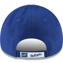 cappellino-visiera-curva-blu-regolabile-9forty-the-league-di-los-angeles-dodgers-mlb-di-new-era