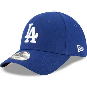 Böjd blå justerbar keps 9FORTY The League från Los Angeles Dodgers MLB av New Era
