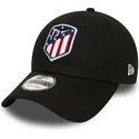new-era-curved-brim-9forty-essential-atletico-madrid-lfp-black-adjustable-cap