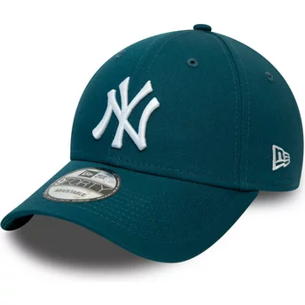 gorra-curva-azul-ajustable-9forty-league-essential-de-new-york-yankees-mlb-de-new-era