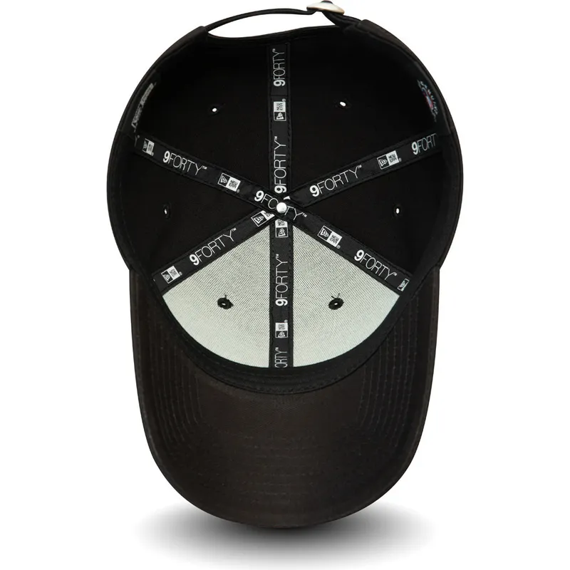 petten-gebogen-zwart-verstelbaar-rosa-9forty-league-essential-van-los-angeles-dodgers-mlb-van-new-era