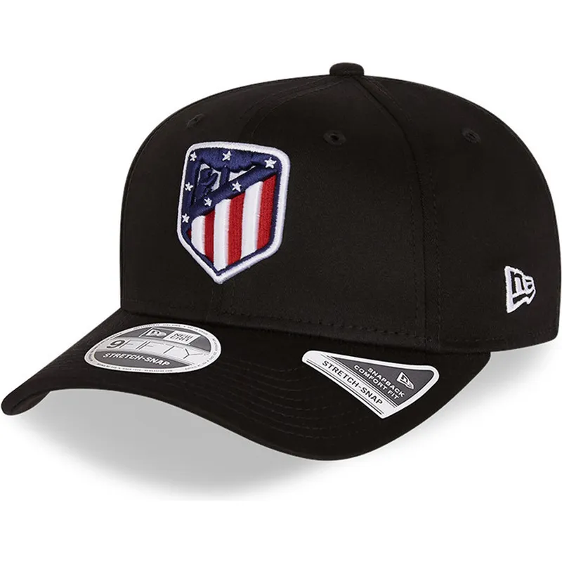 czarna-zakrzywiona-czapka-snapback-9fifty-essential-stretch-fit-atletico-de-madrid-lfp-od-new-era