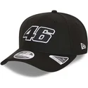 petten-gebogen-zwart-snapback-9fifty-diamond-era-stretch-fit-van-valentino-rossi-vr46-motogp-van-new-era