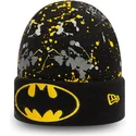 mutsen-zwart-voor-kinderen-cuff-knit-paint-splat-van-new-era