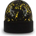 mutsen-zwart-voor-kinderen-cuff-knit-paint-splat-van-new-era