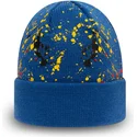 mutsen-blauw-voor-kinderen-cuff-knit-paint-splat-van-new-era