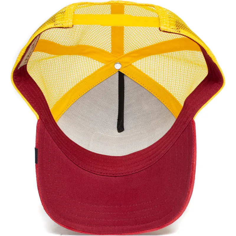 petten-gebogen-rood-snapback-flaming-hot-cheetah-the-farm-van-goorin-bros petten-gebogen-rood-snapback-flaming-hot-cheetah-the-farm-van-goorin-bros