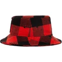emmer-gebogen-rood-snapback-van-bucket-rojo-y-negro-bufalo-buffalo-i-m-a-little-hoarse-the-farm-the-farm-van-goorin-bros