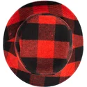emmer-gebogen-rood-snapback-van-bucket-rojo-y-negro-bufalo-buffalo-i-m-a-little-hoarse-the-farm-the-farm-van-goorin-bros