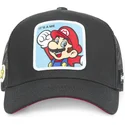 casquette-trucker-noire-mario-cla2-super-mario-bros-capslab