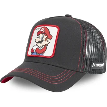 Casquette trucker noire Mario SMB MAR2 Super Mario Bros. Capslab