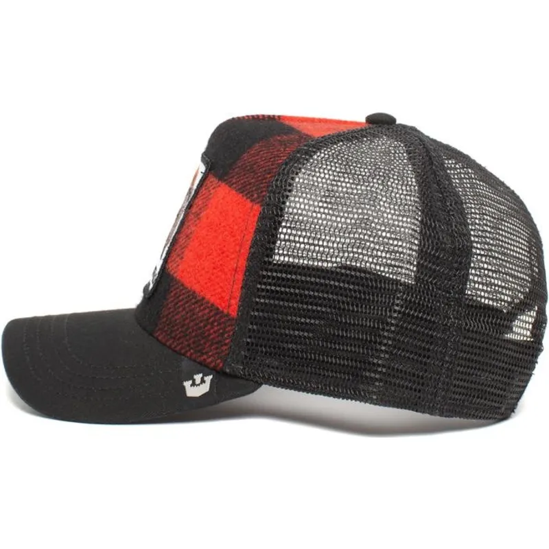 petten-gebogen-rood-snapback-buffalo-the-farm-van-goorin-bros petten-gebogen-rood-snapback-buffalo-the-farm-van-goorin-bros