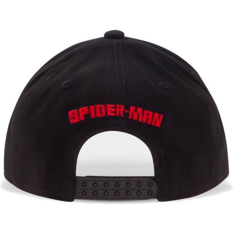 difuzed-curved-brim-spider-man-minimal-eyes-marvel-comics-black-snapback-cap