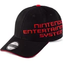 gorra-curva-negra-ajustable-nes-logo-nintendo-de-difuzed