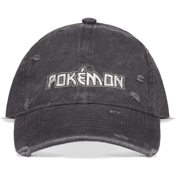 Casquette courbée grise snapback Pokémon Difuzed