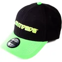 casquette-courbee-noire-et-verte-ajustable-centipede-atari-difuzed