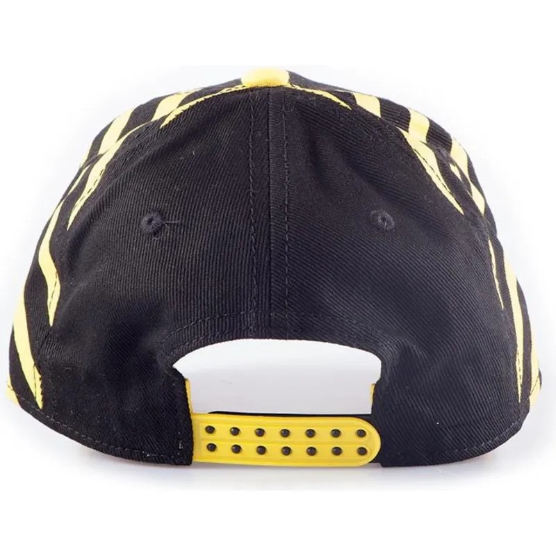 sort-buet-snapback-kasket-jurassic-park-fra-difuzed