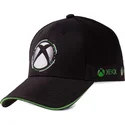 difuzed-curved-brim-xbox-white-dots-symbol-microsoft-black-adjustable-cap