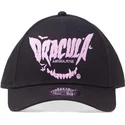 casquette-courbee-noire-ajustable-dracula-difuzed