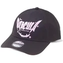 casquette-courbee-noire-ajustable-dracula-difuzed