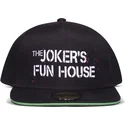 casquette-plate-noire-snapback-joker-fun-house-dc-comics-difuzed