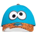 petten-gebogen-blauw-snapback-van-las-galletas-barrio-sesamo-van-difuzed