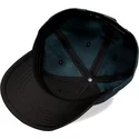 casquette-courbee-bleue-et-noire-snapback-tremortusk-mammouth-forbidden-west-horizon-difuzed